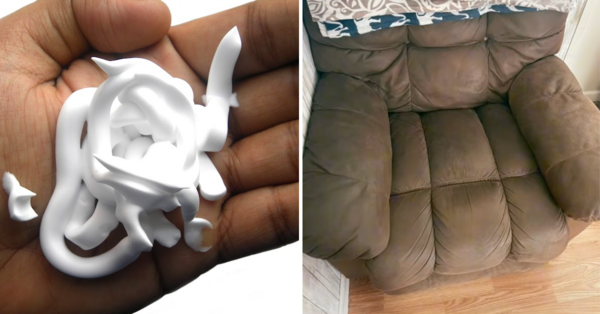 Woman Uses Shaving Cream to Clean Her Recliner and It Actually Works