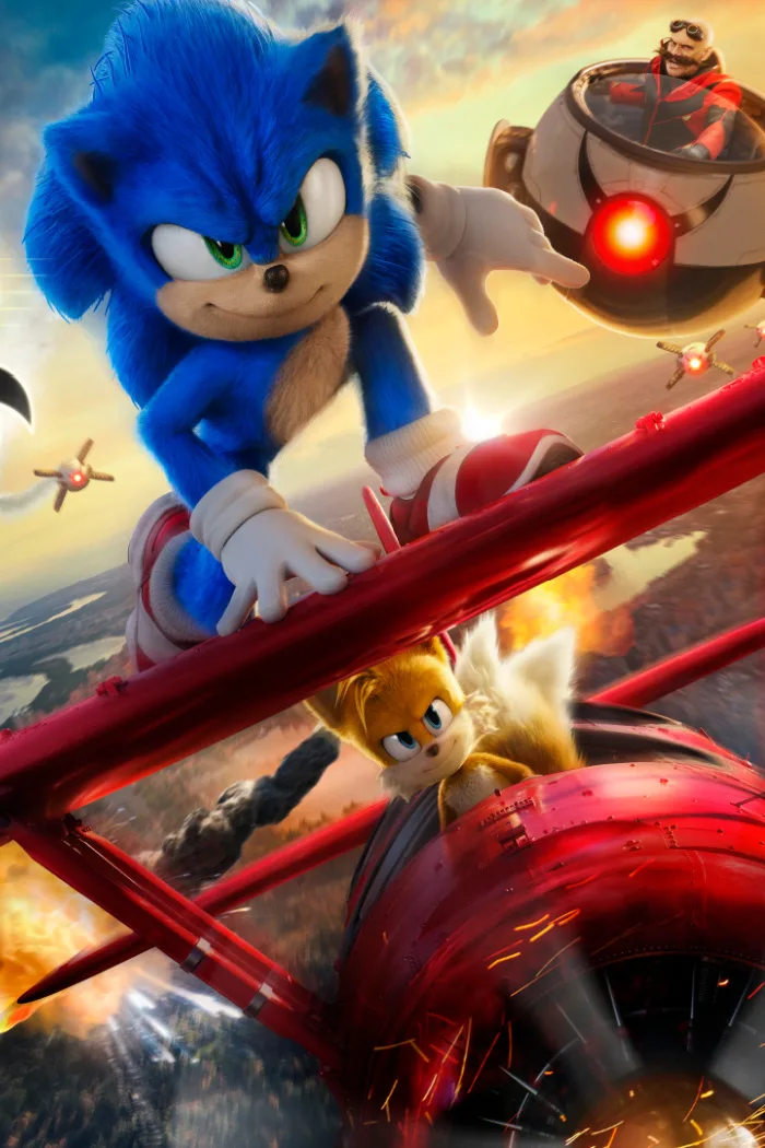 Sonic The Hedgehog 3 Poster, Sonic The Hedgehog 3 Movie Poster