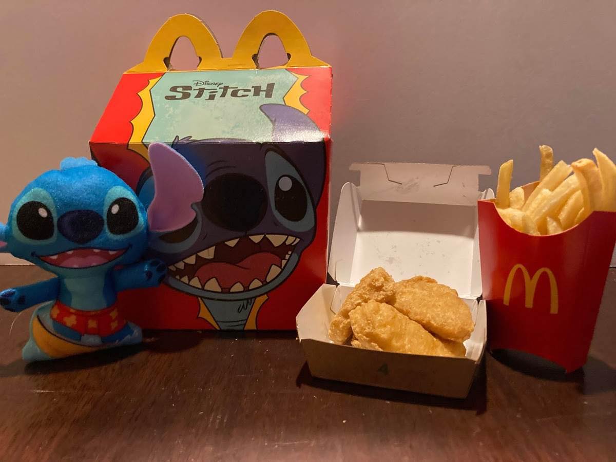 McDonald’s Has Stitch Toys In Their Happy Meals Right Now and Looks Like That’s What I’m Eating All Week