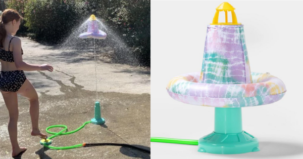 Target Is Selling A Flying Hover Sprinkler That Levitates While Keeping The Kids Cool
