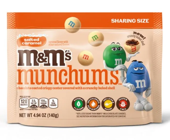 Tales of the Flowers: M&M Munchums and M&M Crunchy Cookie Taste