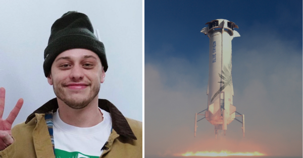 Pete Davidson Is Going To Space Later This Month in Jeff Bezos’ Spacecraft