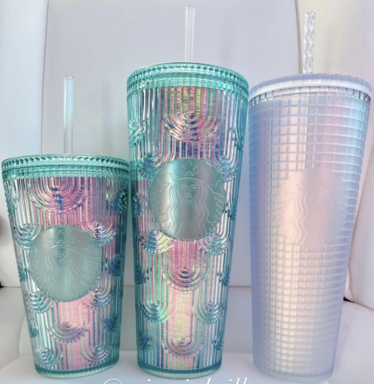 Starbucks Tumbler 24oz NEW Starbucks 2022 Target exclusive Orange Spring Floral Butterfly Spring Edition Mother's Day
