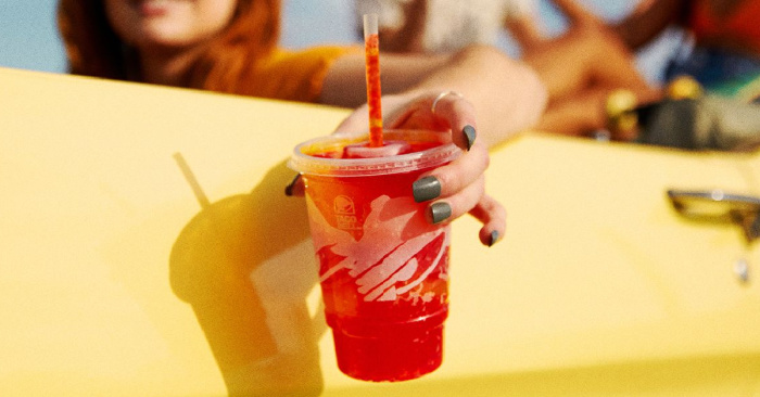 Taco Bell Just Released a New Cherry Freeze and It Looks Exactly Like a Sunrise