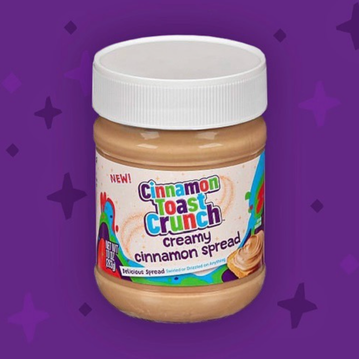 Cinnamon Toast Crunch - This creamy cinnamon spread delivers the