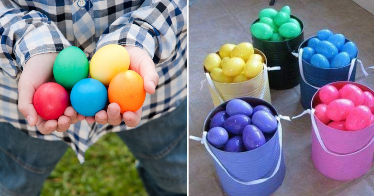 People Are Doing Color Coordinated Easter Egg Hunts and It Is Pure Genius