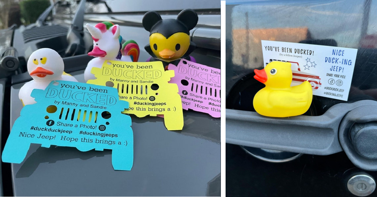 10 Duck Duck Jeep Tags