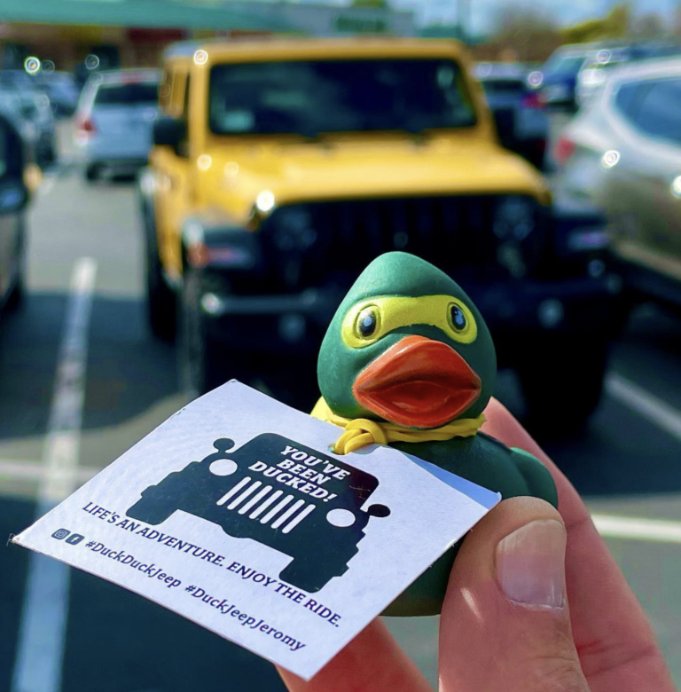 10 Duck Duck Jeep Tags