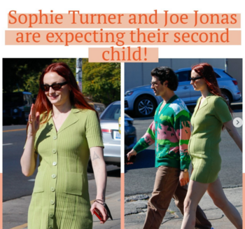 Joe Jonas And Sophie Turner Welcome Baby #2