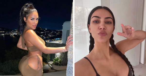 Here’s How Kim Kardashian Really Feels That Kanye Is Dating Her Look-Alike