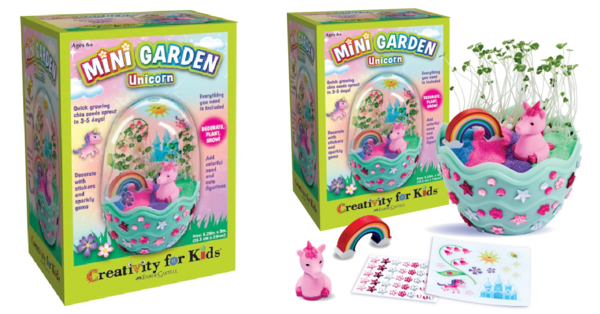 Michaels Is Selling An Adorable Mini Unicorn Garden That Is Pure Magic