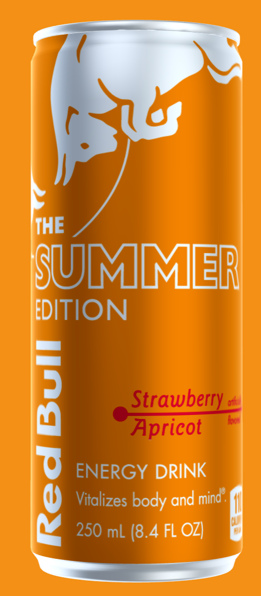 The Red Bull Summer Flavor Is Strawberry Apricot And It Sounds Delicious