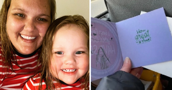 This Mom Was Mortified By The Hilarious Card Her Daughter Gave Her Preschool Teacher