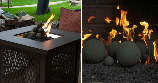 Ceramic Fire Balls Are The Accessory Your Fire Pit Needs