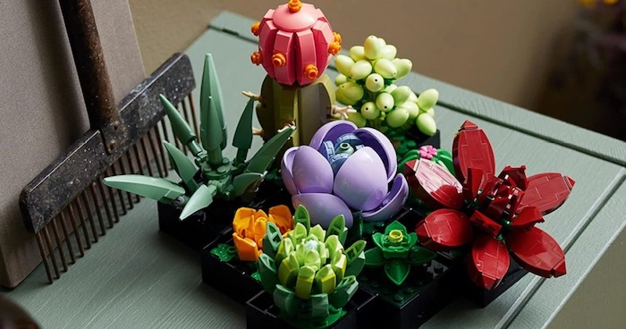 You Can Now Get LEGO Succulent and Orchid Building Kits And I Need Them in My Life