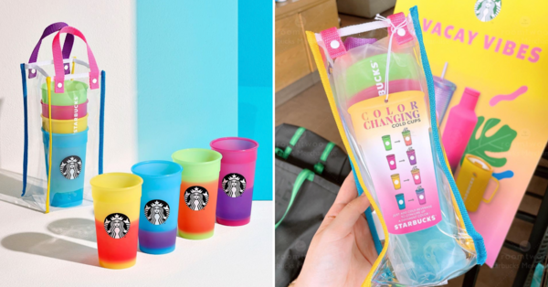Starbucks’ New Color Changing Cups Are More Colorful for Total Vacay Vibes