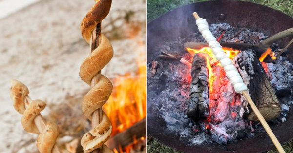 People Are Roasting Raw Dough Over a Campfire and Calling It “Campfire Dough”