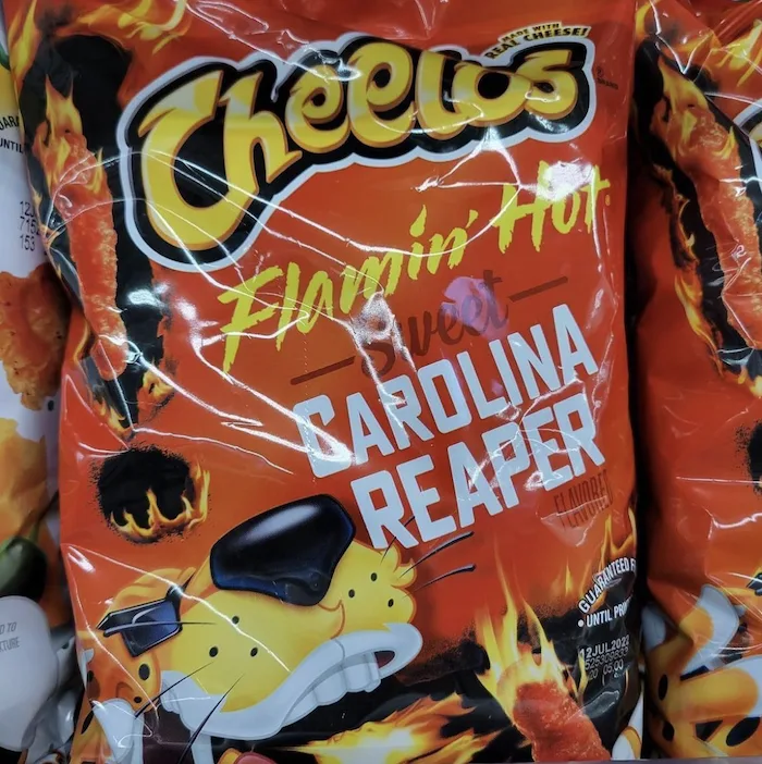 Cheetos® Flamin' Hot Sweet Carolina Reaper Cheese Flavored Snacks