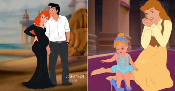 This Artist Shows Us What Disney Princesses Would Look Like As Moms and It Is Everything