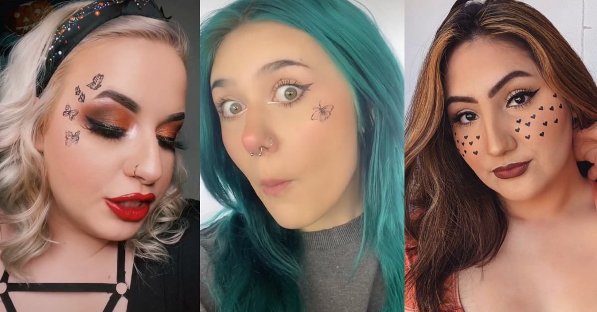 Girls Are Stamping Their Faces for The Cutest Summer Look Ever