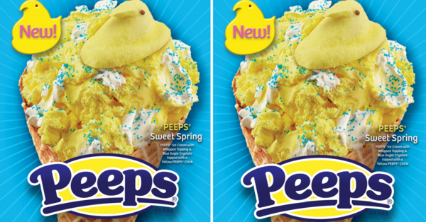 You Can Now Get Peeps Ice Cream That Tastes Exactly Like Everyone’s Favorite Easter Treat