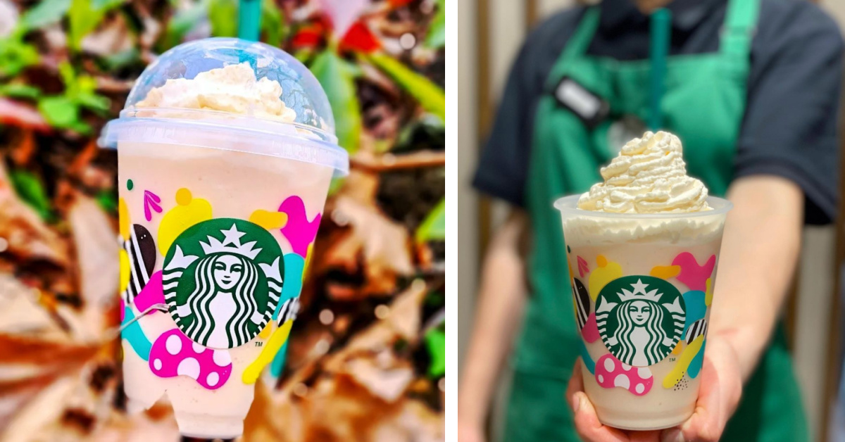 Starbucks Releases New Frappuccino That Comes in A Reusable Cup