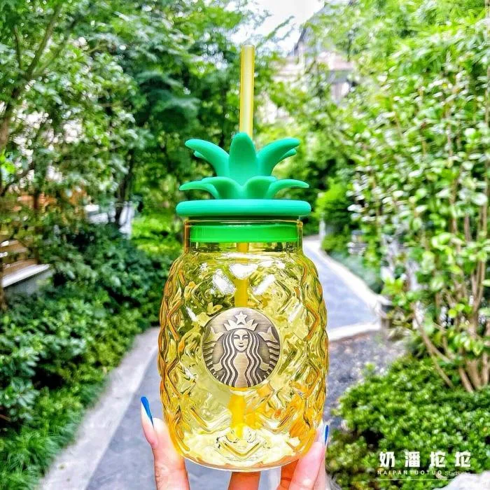 Starbucks Has A New Pineapple Tumbler and It Gives Total Tropical