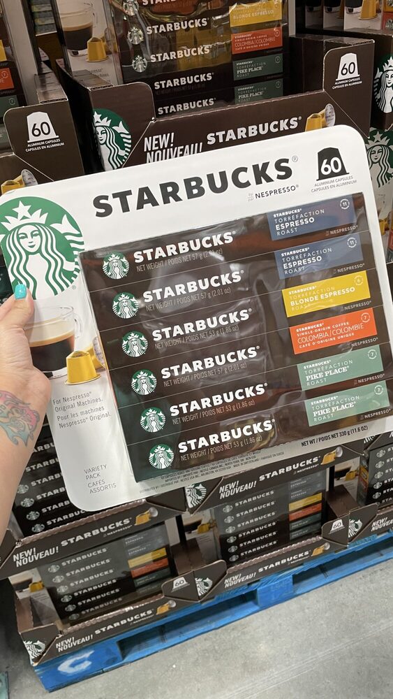 Costco is Selling A Starbucks Nespresso Variety Pack and My Life is Complete