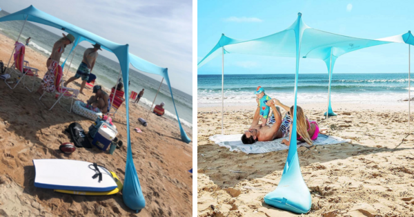 This Pop Up Beach Tent Is A Must Have This Summer