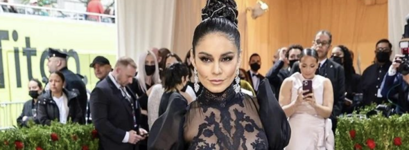 Vanessa Hudgens Leaves Little to The Imagination Wearing A See-Through Dress
