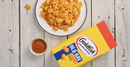 Goldfish Launches Crackers Covered in Old Bay Seasoning and I Cannot Contain My Excitement