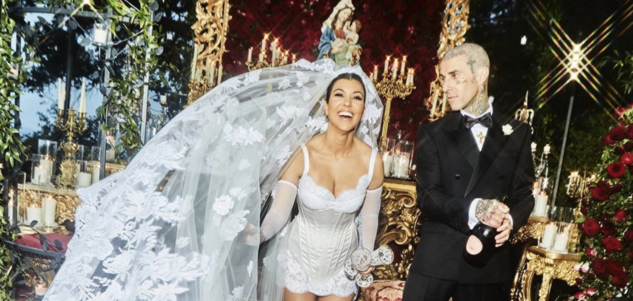 Kourtney Kardashian and Travis Barker Gets Married in Lavish Italian Wedding Ceremony