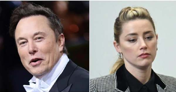 Amber Heard Claims She Made A Donation To A Children’s Art Charity But It Was Actually Made By Elon Musk
