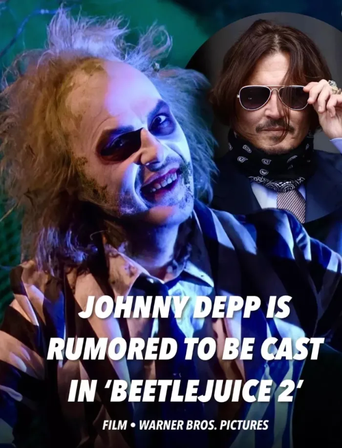 Rumors of Johnny Depp Being Casted for 'Beetlejuice 2' Surface