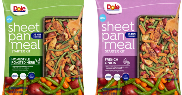 Dole Just Released Sheet Pan Meal Kits To Make Dinner Easy and Quick