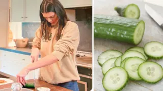 Kylie Jenner Teases Kendall's Thanksgiving Cooking with Cucumber Joke