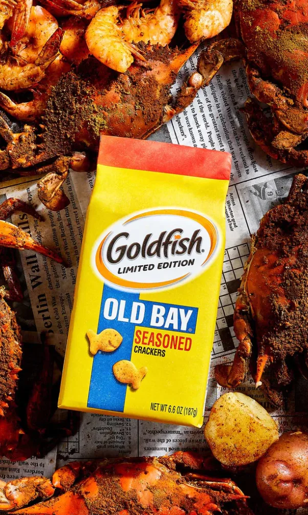 We Tried The New Old Bay-Flavored Goldfish