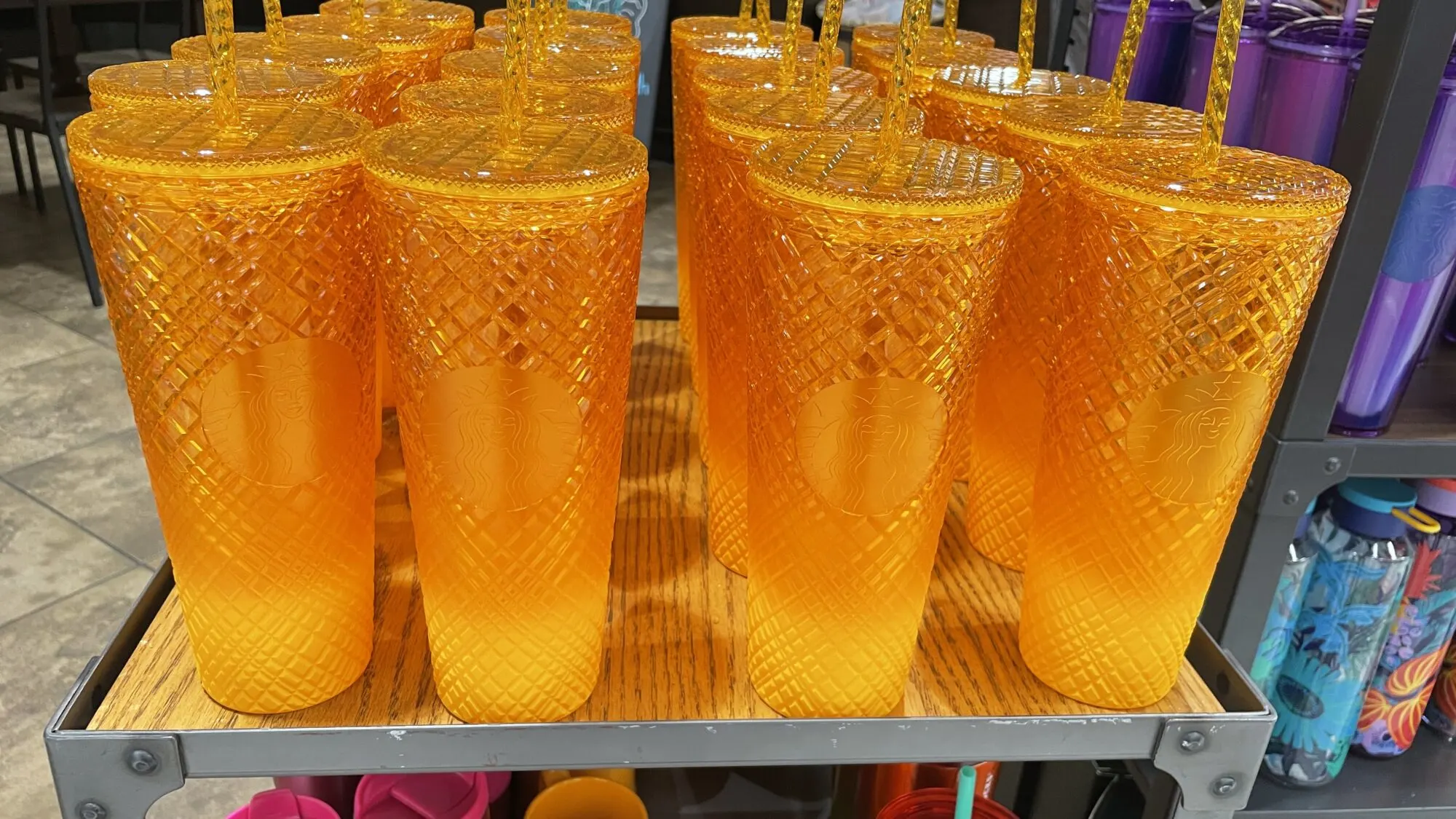 Starbucks Orange Bubble Tumbler Not sure when and where will be released at  the moment A few are available in my site…