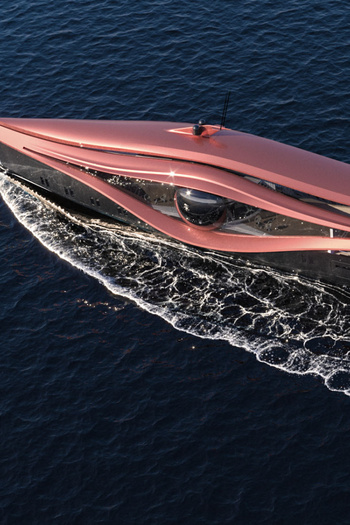 This Superyacht Has a Giant Glass Dome in the Middle That Looks Like a Sea  Creature's Eye
