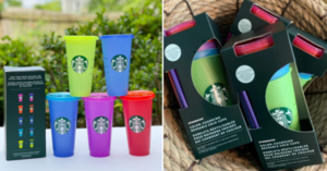 Starbucks Releases UV-Reactive Tumblers That Change Color in the Sun