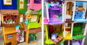 A Mom Transformed Her Daughter’s Dollhouse Into The ‘Encanto’ Casita And It’s Amazing!