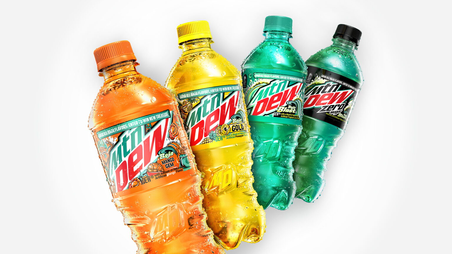 Mountain Dew Drops New Baja Blast Flavors Just in Time for Summer