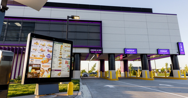 Taco Bell’s New Drive-Thru Delivers Food Using Tiny Elevators