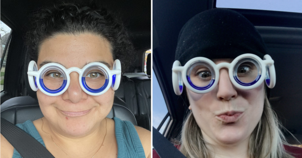 People Swear By These Weird Looking Glasses to Help With Motion Sickness During Travel