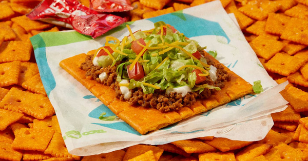 Taco Bell Released A Giant Cheez-It Tostada and I’m On My Way