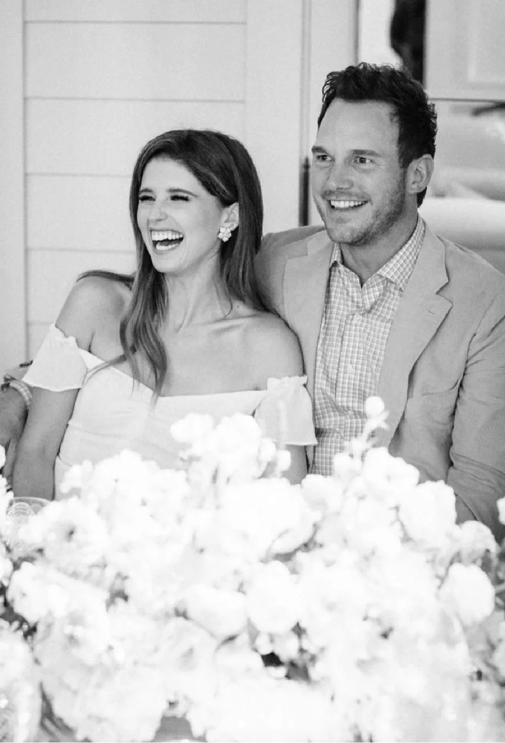 Chris Pratt & Katherine Schwarzenegger Share First Wedding Photo