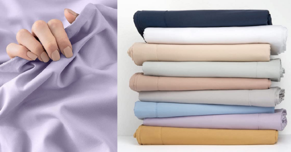 You Can Get Cooling Bed Sheets That Pull Heat Away from Your Body to Keep You Cool As You Sleep