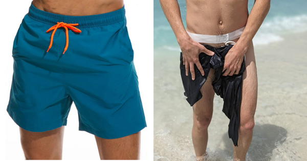 You Can Get Swim Trunks That Slowly Dissolve in Water for the Ultimate Prank