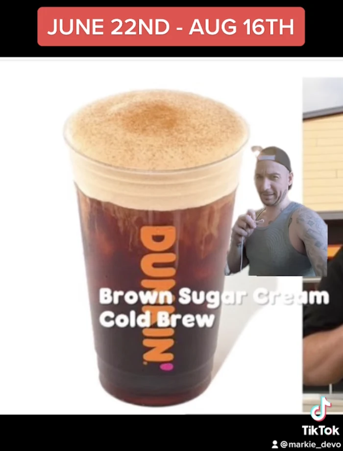 Dunkin's Summer Lineup Includes a New Brown Sugar Cream Cold Brew