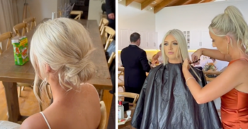 Brides Are Getting Haircuts In The Middle Of Their Weddings And We Are Here For It